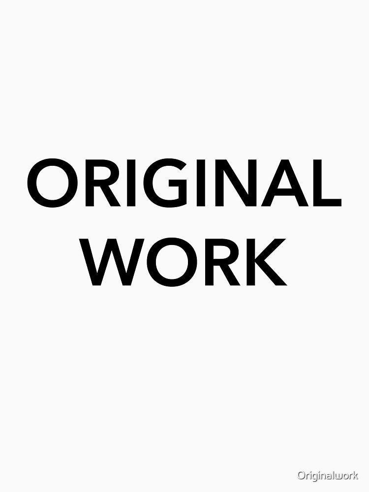 Original work by Originalwork
