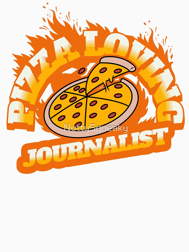 Pizza Loving Journalist by NuttySqueaky