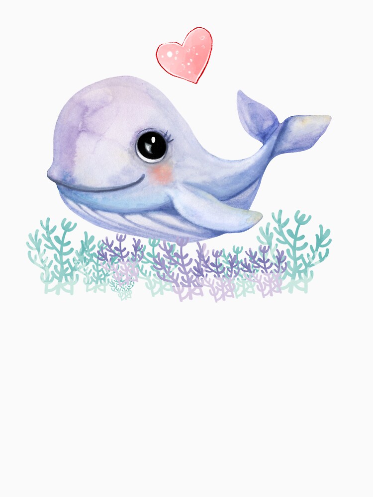 cute whale by KSP Designs
