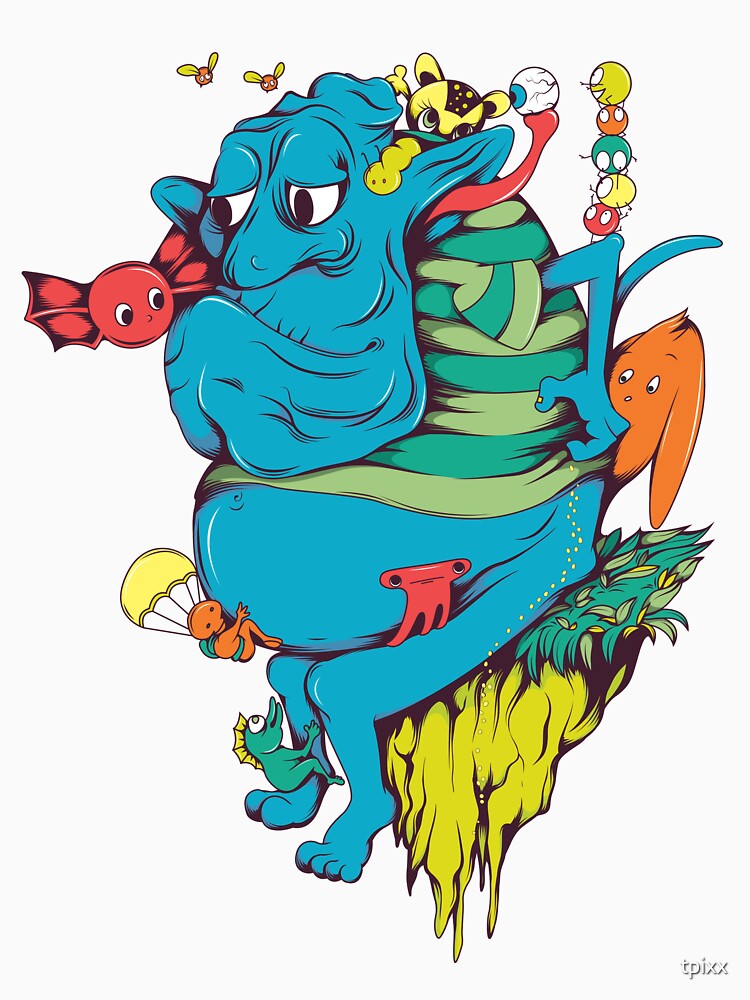 Cartoon Monster by tpixx