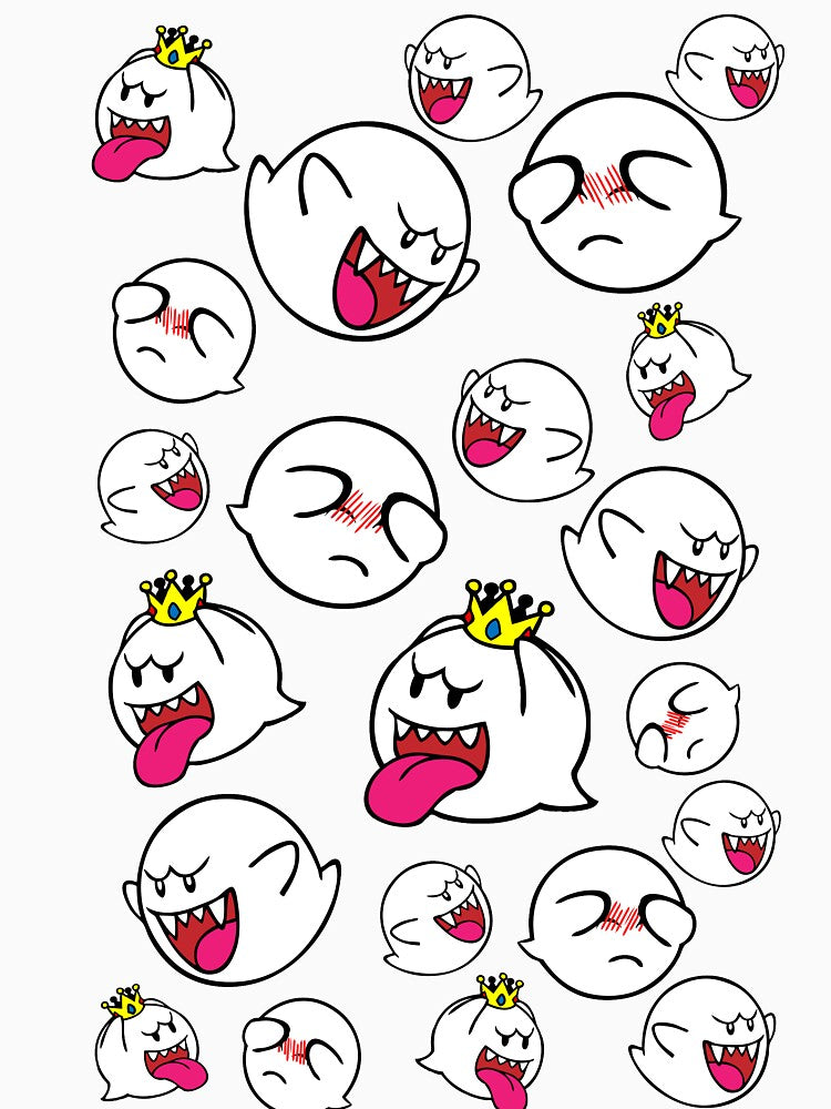 King Boo Swarm by quigalchemist