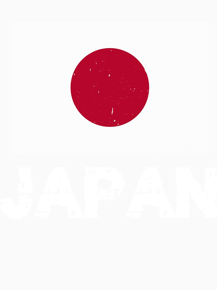 Japan Flag T-Shirt for Men and Women by AllStarMerch