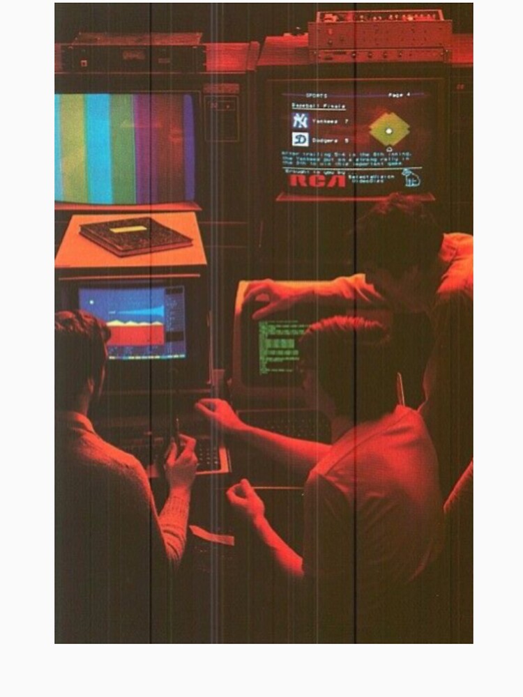 retro 80s computer by BrontesWhimsyStore