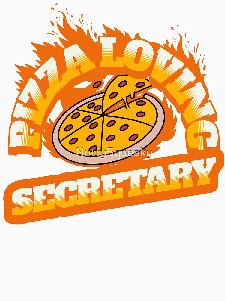 Pizza Loving Secretary by NuttySqueaky