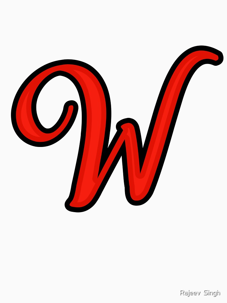 Initial Monogram W by Rajeev  Singh