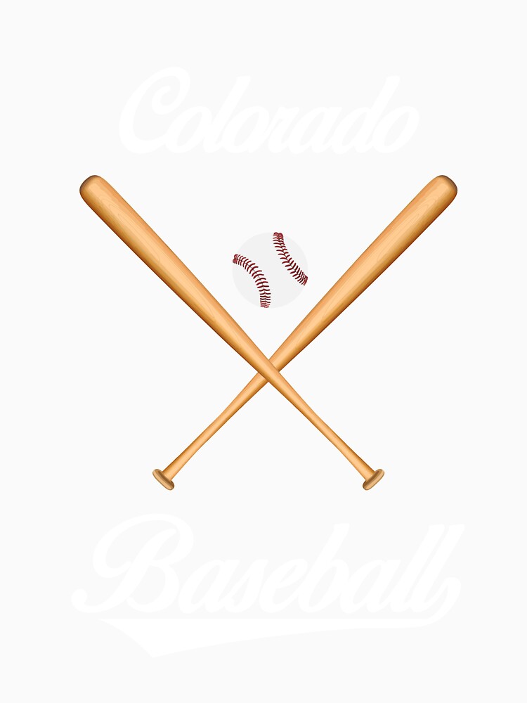 Colorado Baseball T-Shirt for Men and Women by AllStarMerch