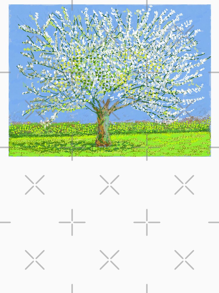David Hockney Art - Beautiful tree by DorisFinkbeiner
