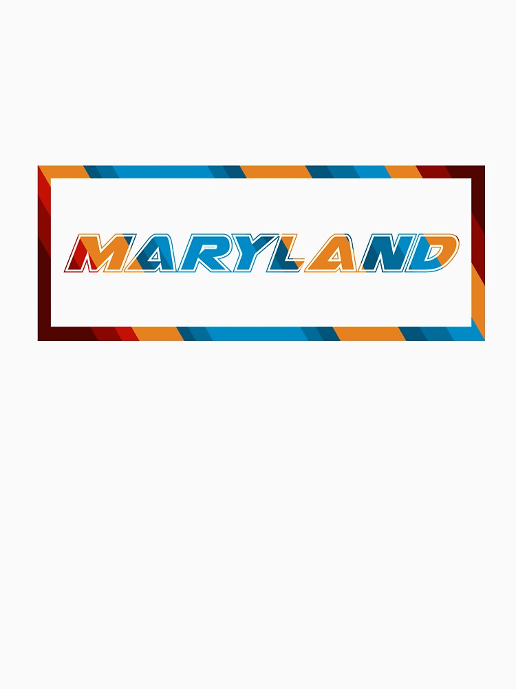 Maryland T-Shirt for Men and Women by AllStarMerch