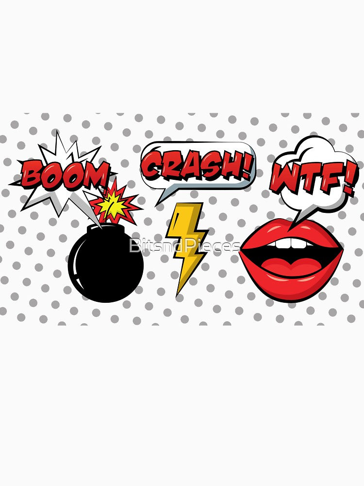 Pop Art  Speech Bubbles by BitsndPieces