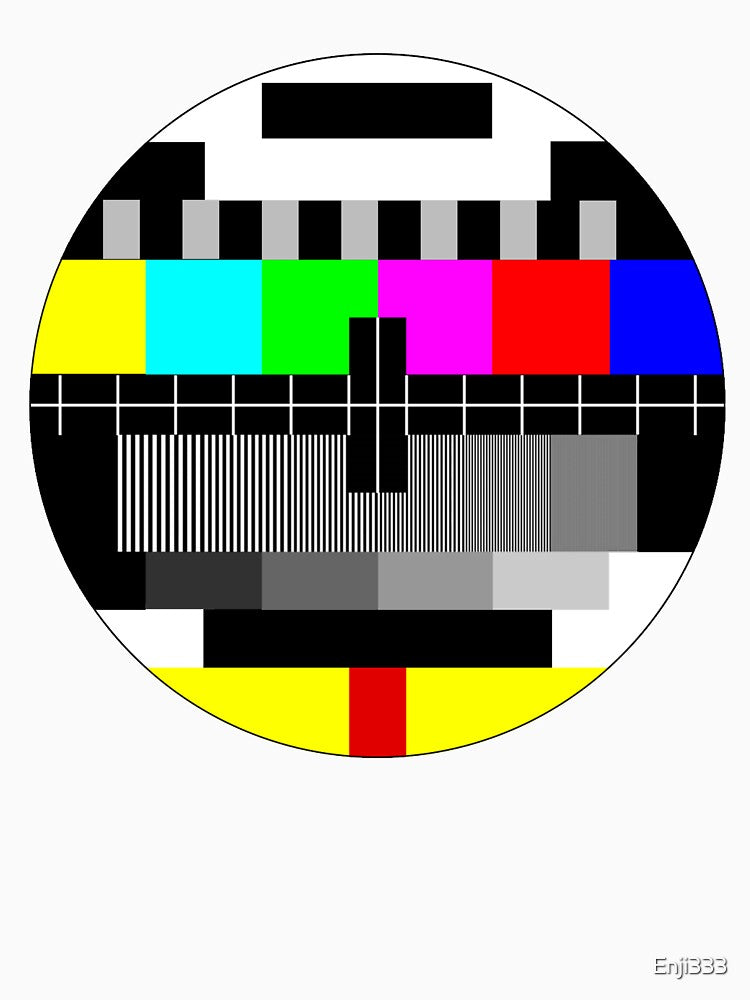 90's TV Test pattern by Enji333