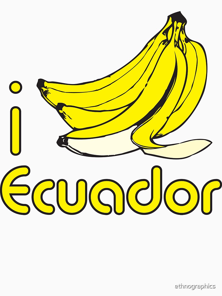I LOVE ECUADOR T-shirt by ethnographics