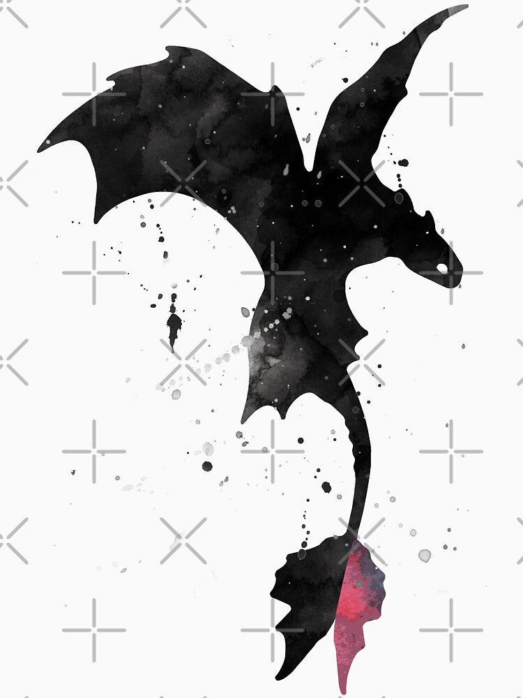 Splatter Toothless Dragon by mrsalbert