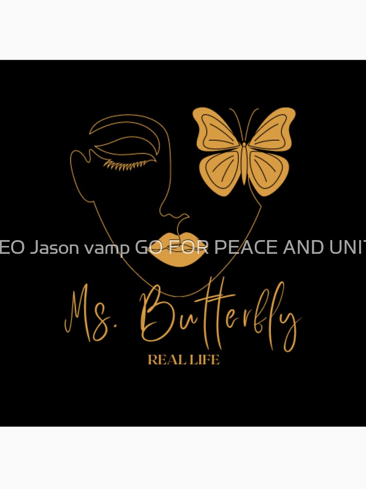 gold butterfly Real life by NEO Jason vamp GO FOR PEACE AND UNITY