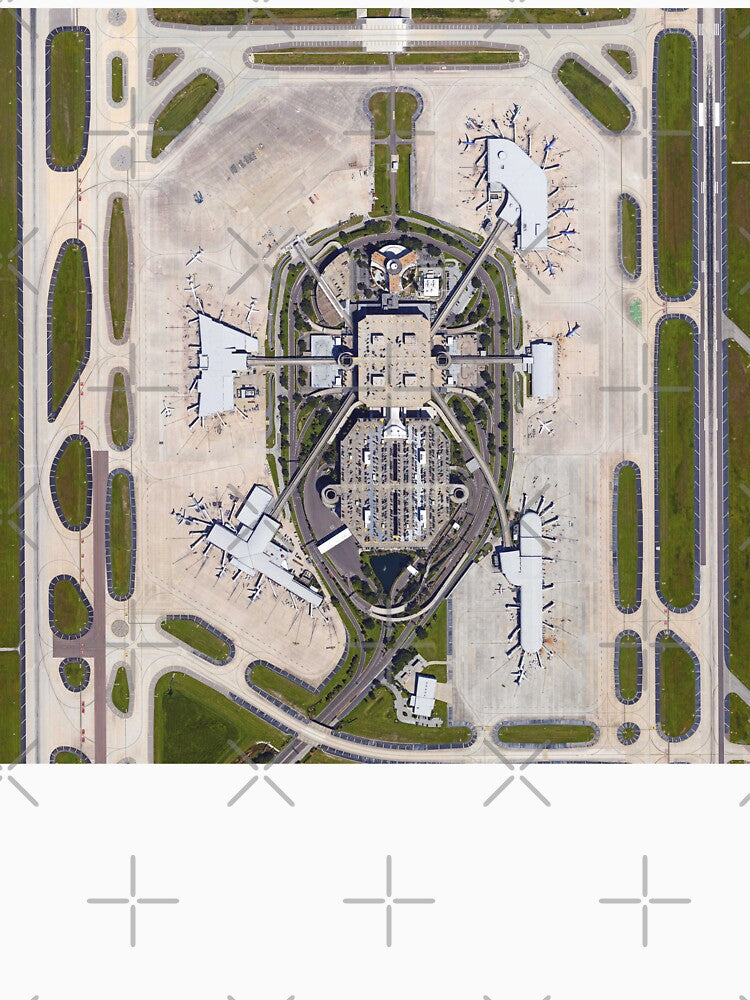 Airport from top view by Lefteris Betsis