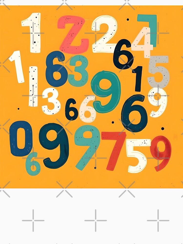 Numbers 7 by HebaRK Studio