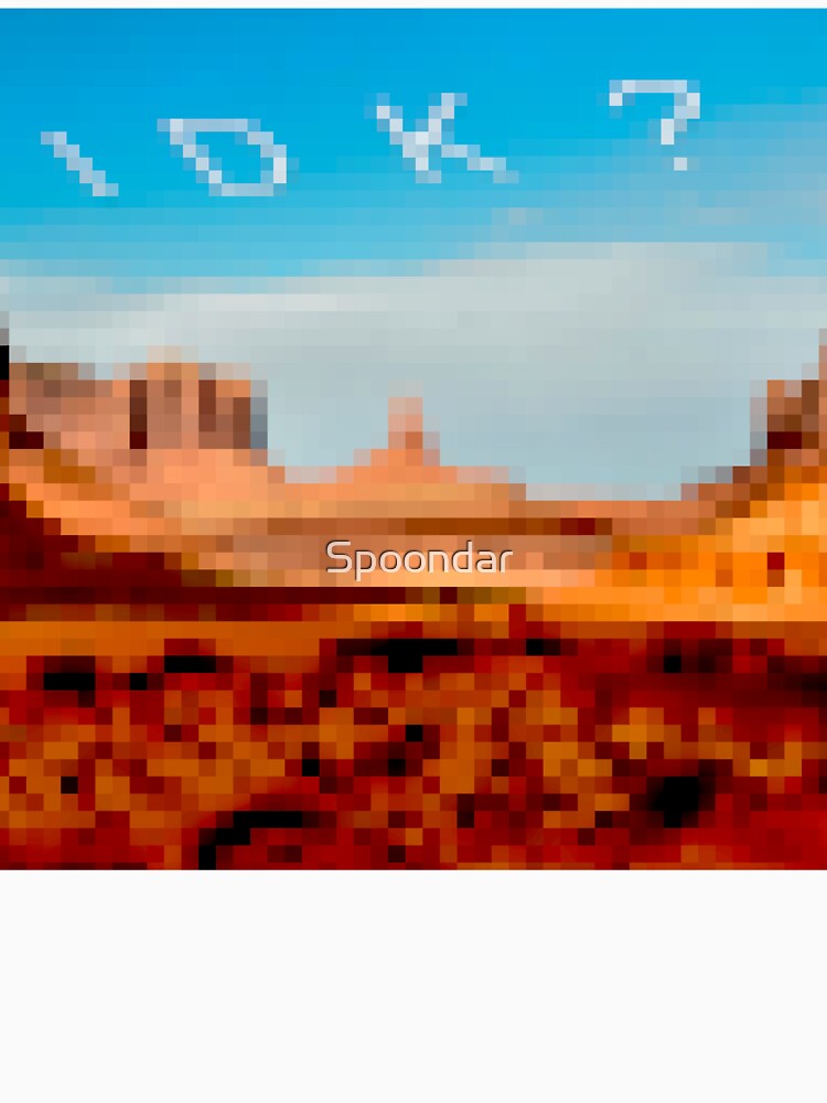 IDK? Desert Pixelated by Spoondar