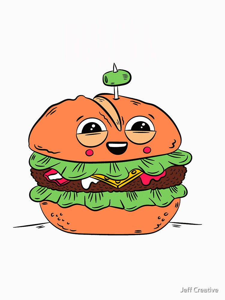 Burger Tshirts by Jeff Creative