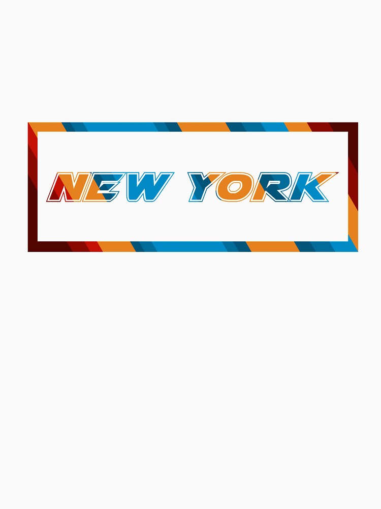 New York T-Shirt for Men and Women by AllStarMerch