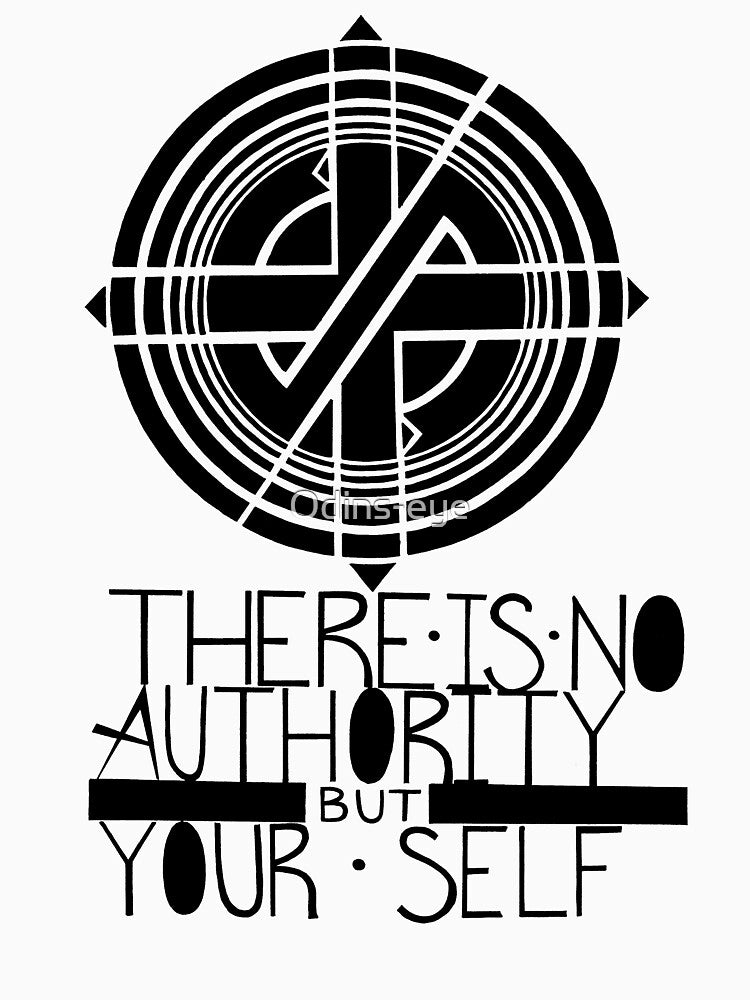 Crass - There is no authority but your self by Odins-eye