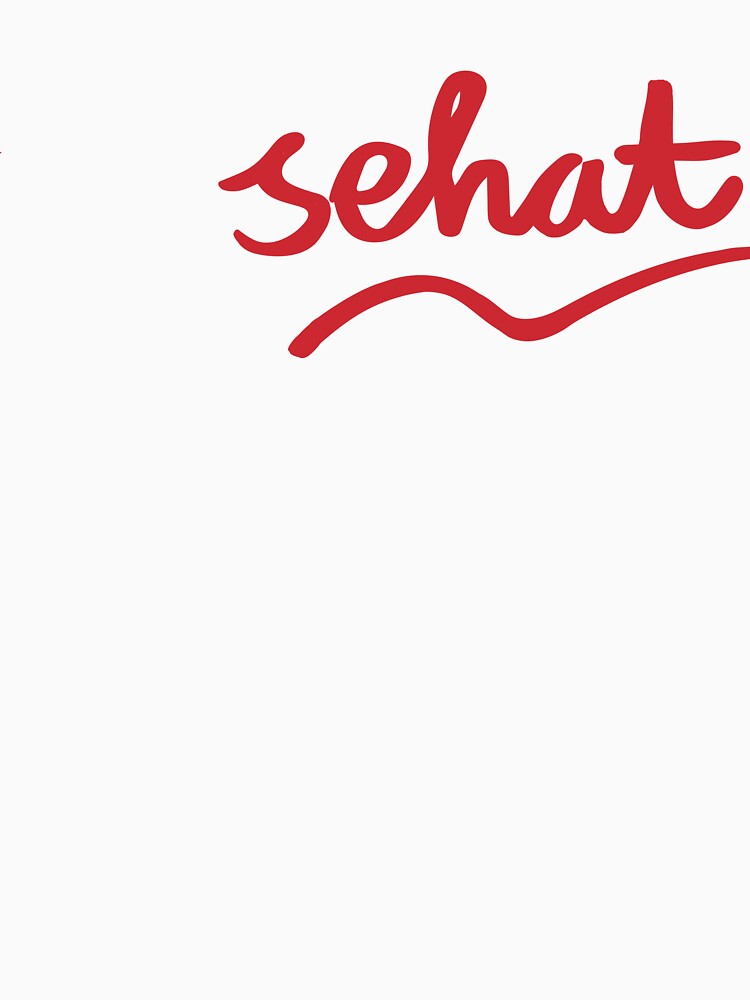 Sehat = Healthy in Bahasa Indonesia (Mental Health Awareness) by BluebellsChamomilesArt