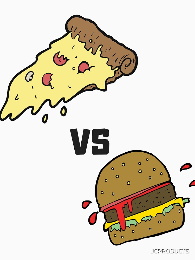 PIZZAVBURGERCOLOR by PrairieRidgeDesigns
