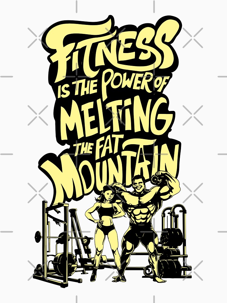 Fitness is the Power of Melting the Fat Mountain V2 by BDLuck2021