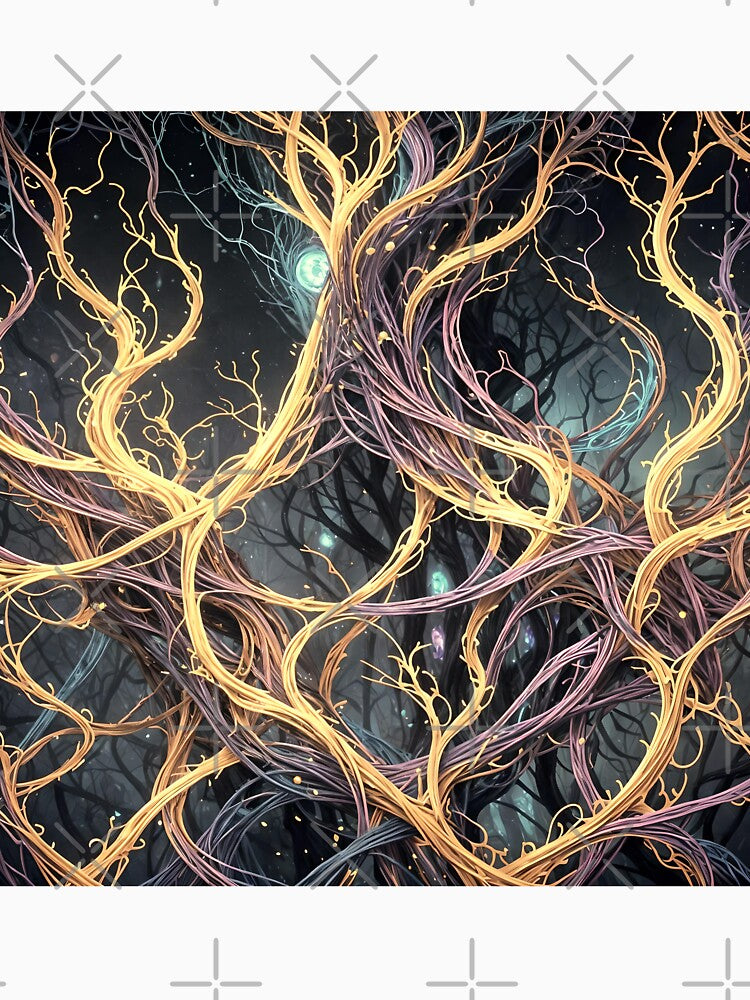 Intertwining Lines by HebaRK Studio