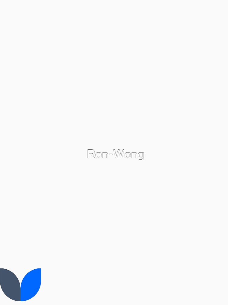 Basic color, black and blue T shirt by Ron-Wong