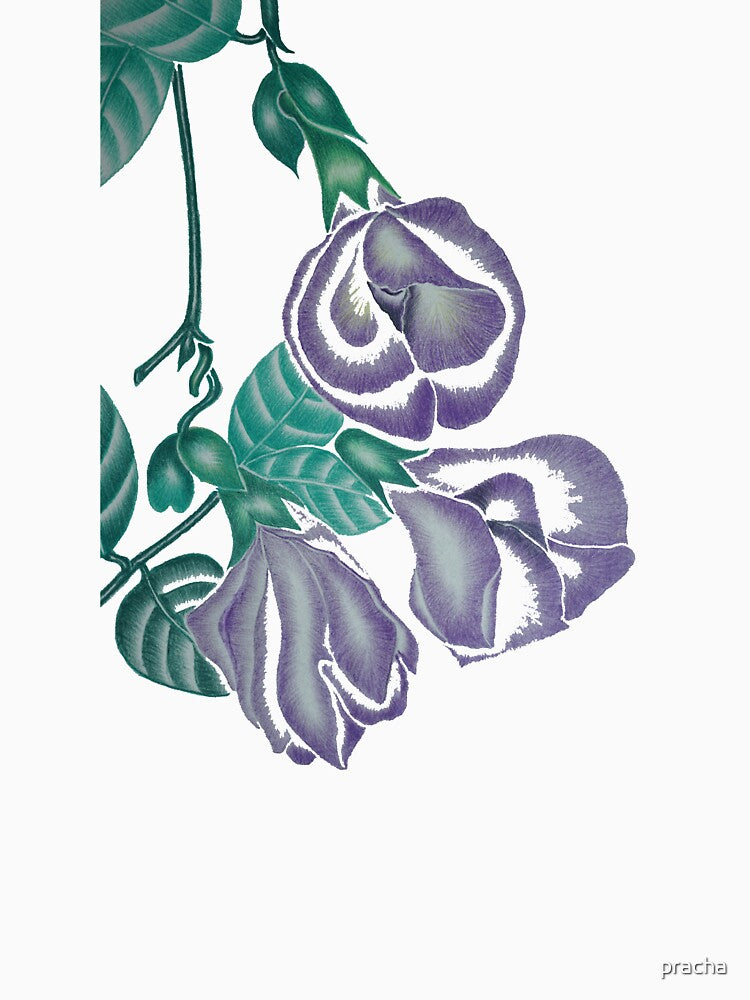 Purple Flowers by pracha