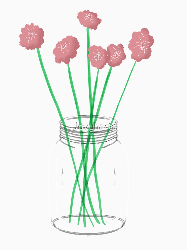 Cotton flowers in a jar by Jovyharts