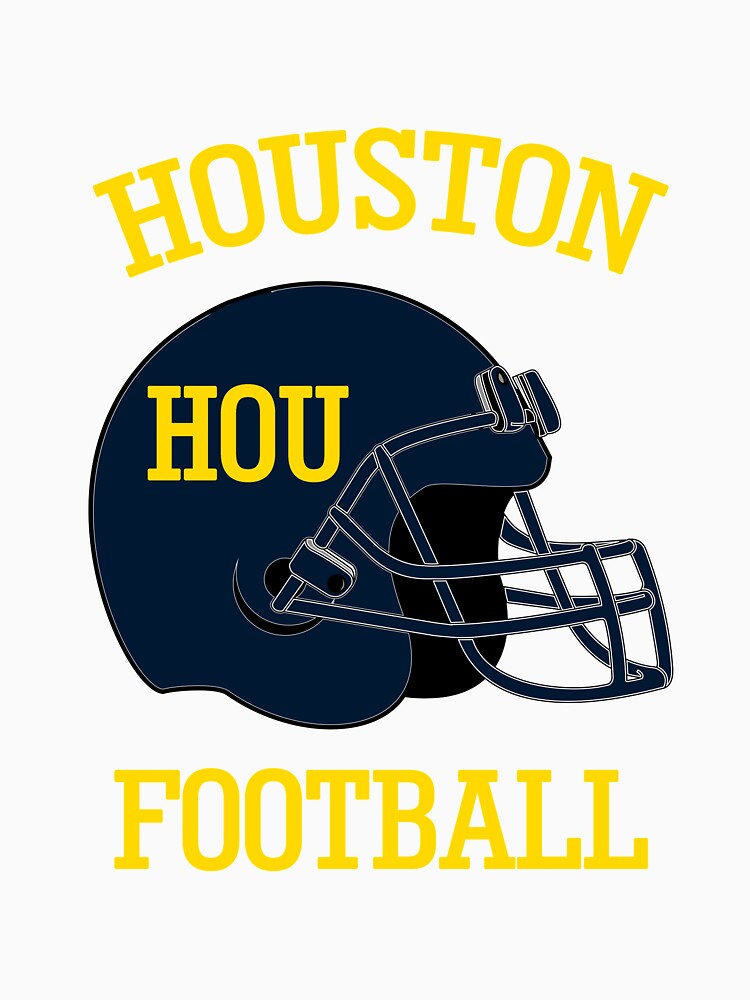 Houston Football T-Shirt for Men and Women by AllStarMerch