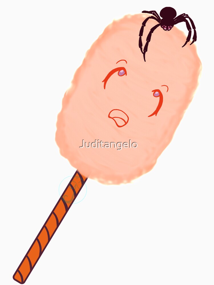 Desserts -  Spider Cotton Candy by Juditangelo