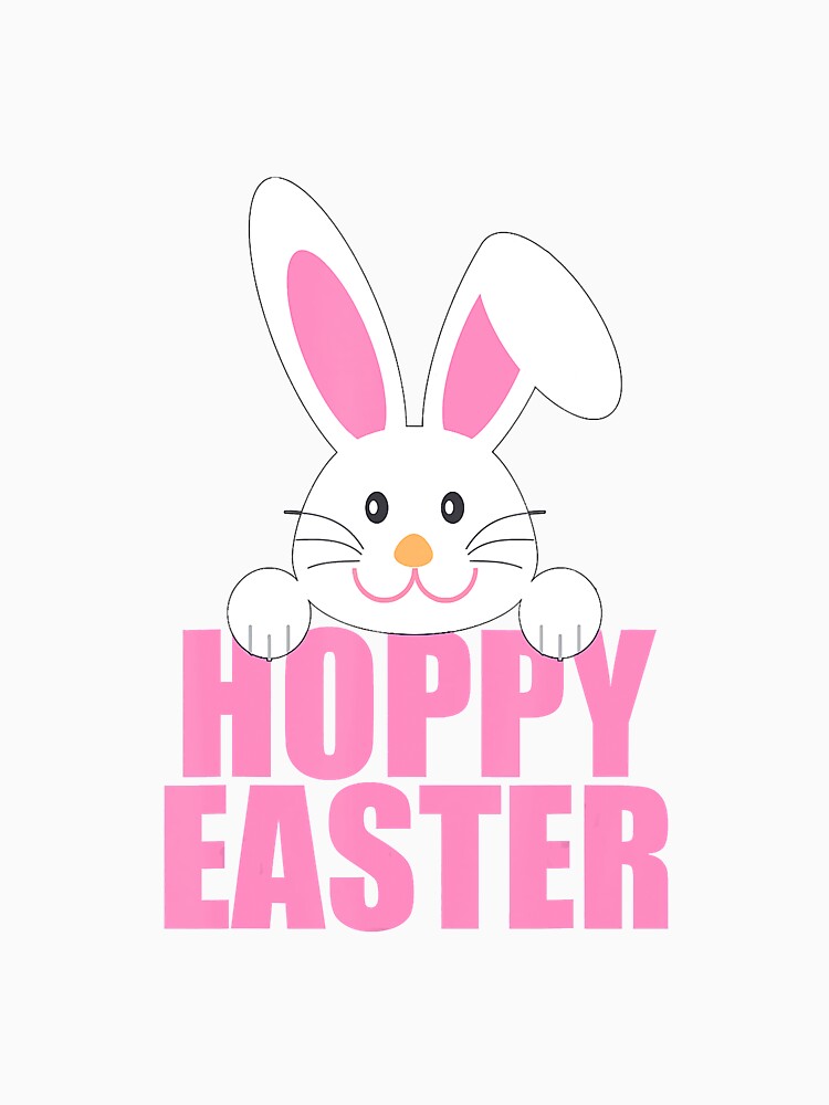 Easter Bunny Pun Hoppy Easter by KiteOfWind