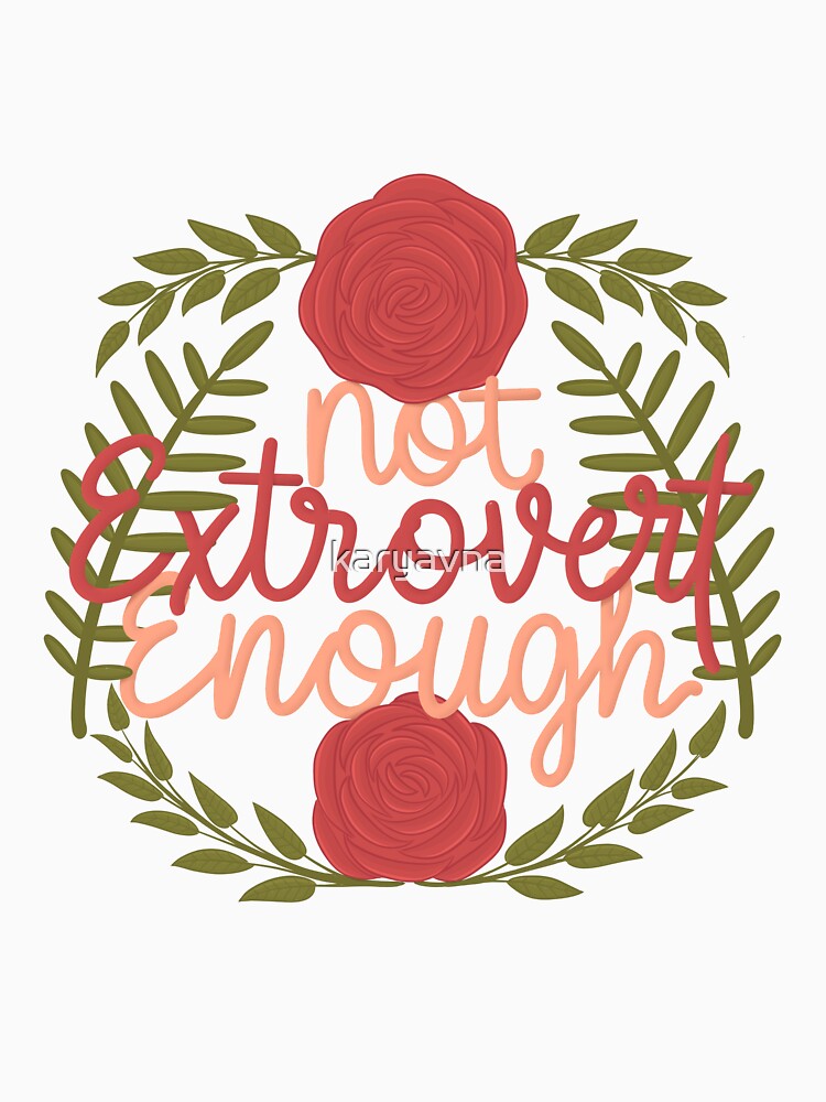 Not extrovert enough1 by karyavna