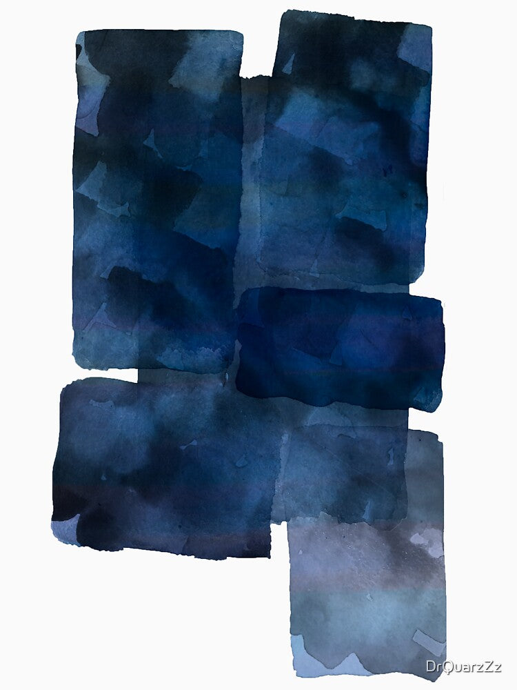Blue Abstract Painting by DrQuarzZz