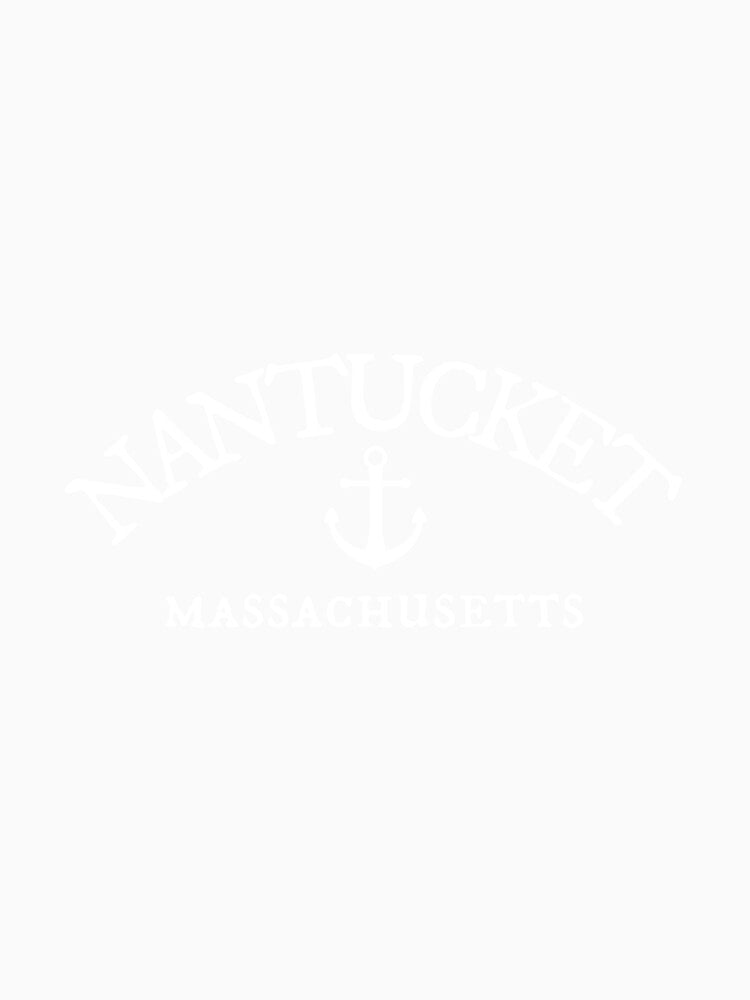 Nantucket T-Shirt Long Sleeve Sea Town Tee by pourvasecandi