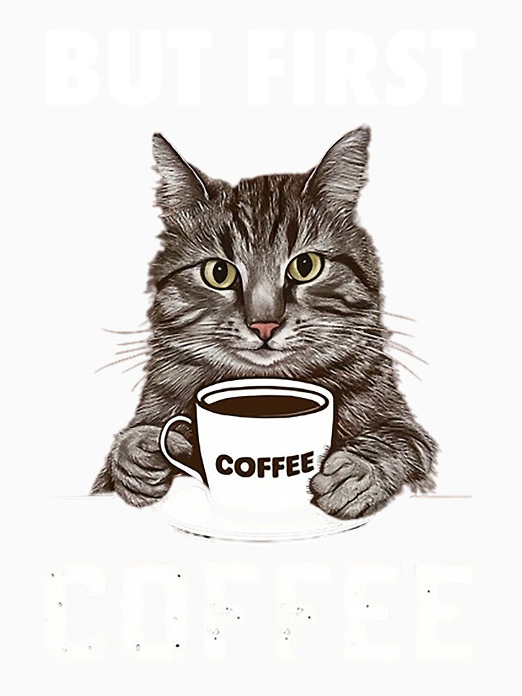 Cat and Coffee by likbatonboot