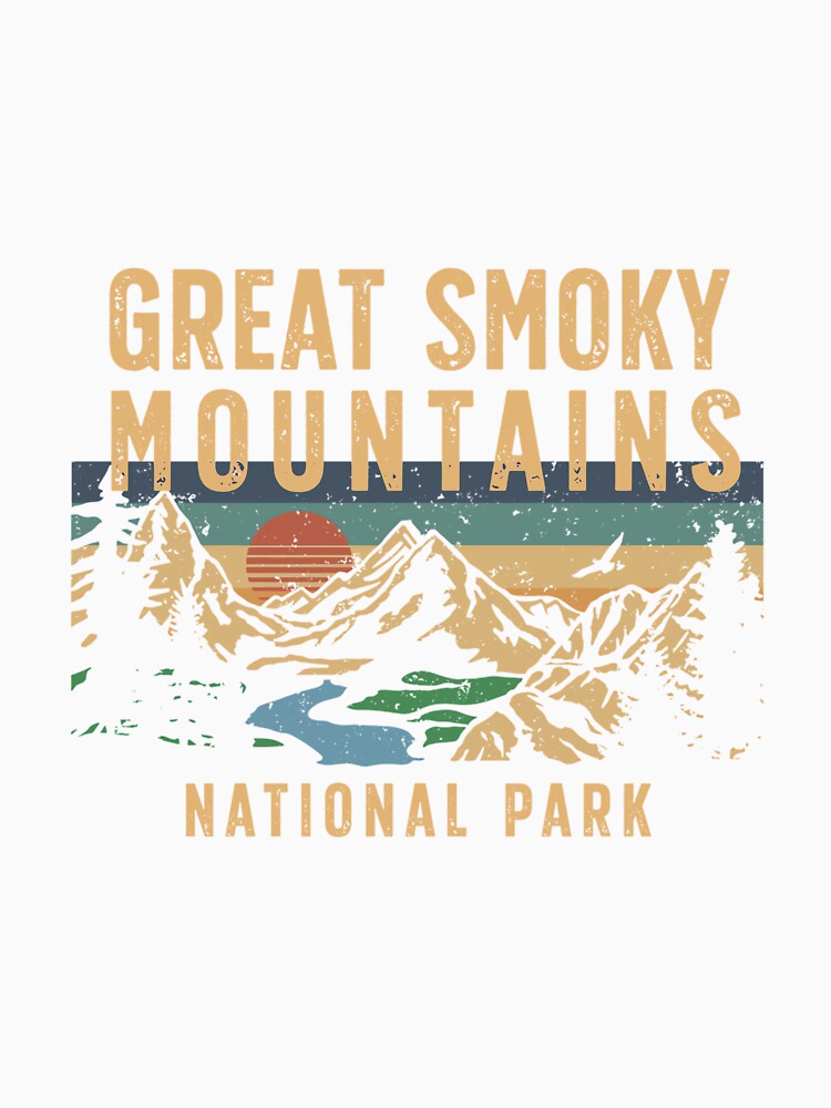 Great Smoky Mountains National Park Vintage Nature Graphic by TomAScott27