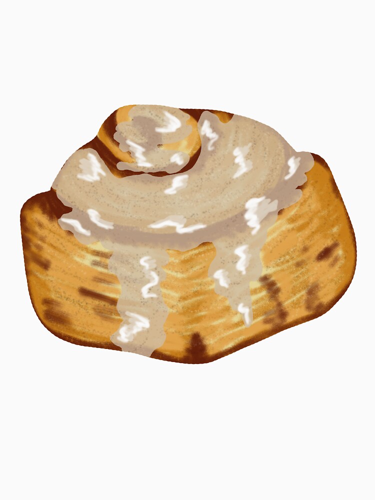Cinnamon Roll // Soft Brush Pastries by DanielleFishIll