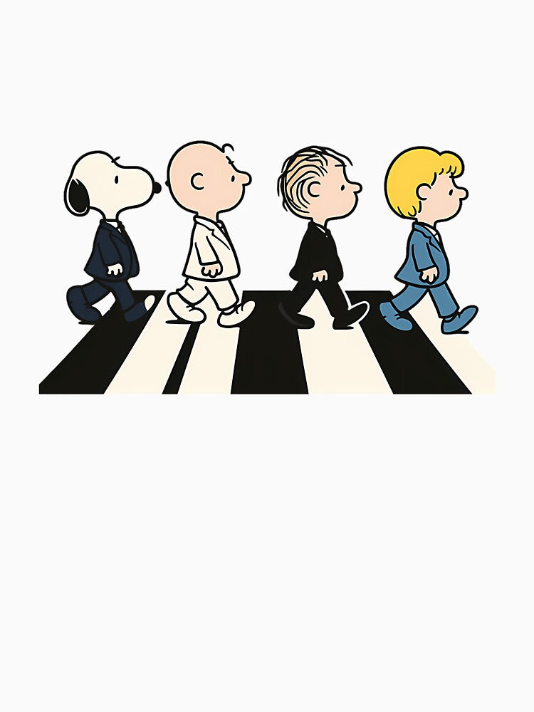 Beatless Cartoon Crosswalk Band Parodys by Onshop2020
