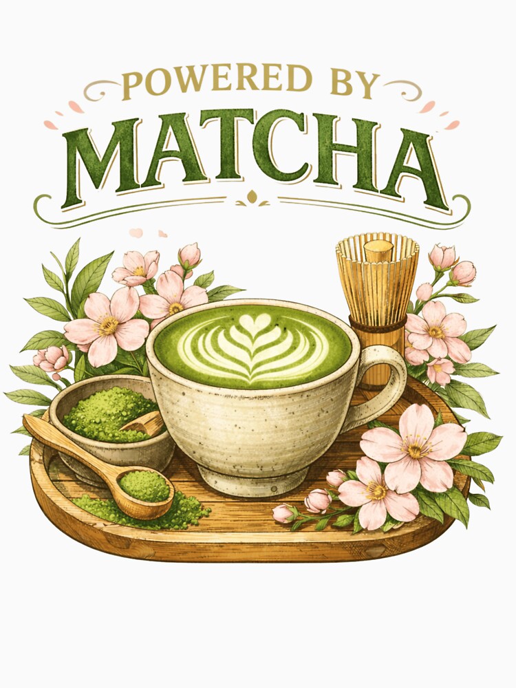 Power By Matcha by BrewmarkStudio