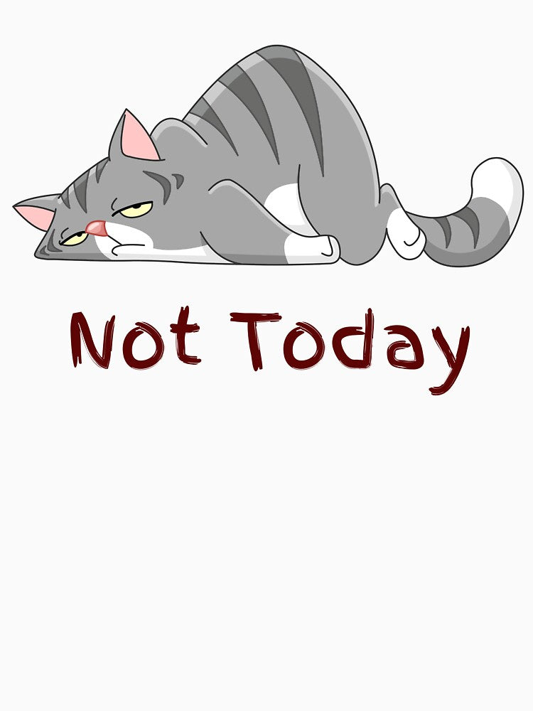 Not today! Lazy Cat! by Tsako