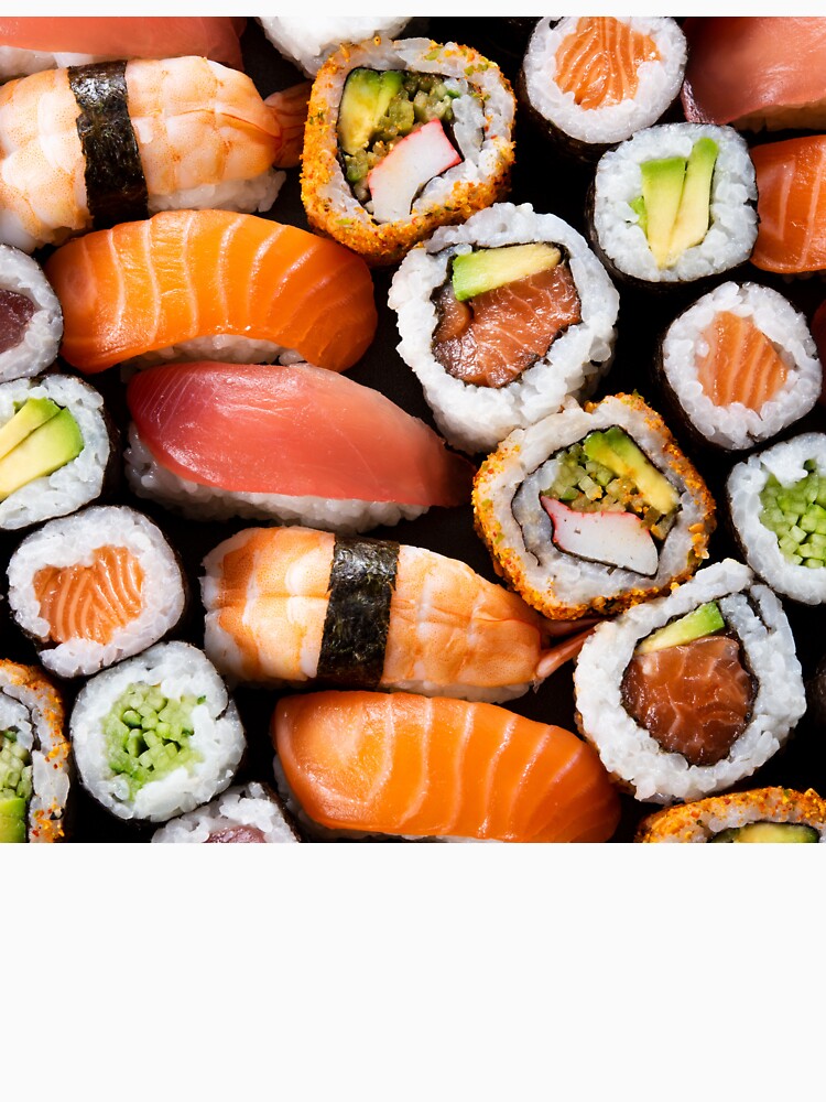 Sushi Close-Up by E6Designs