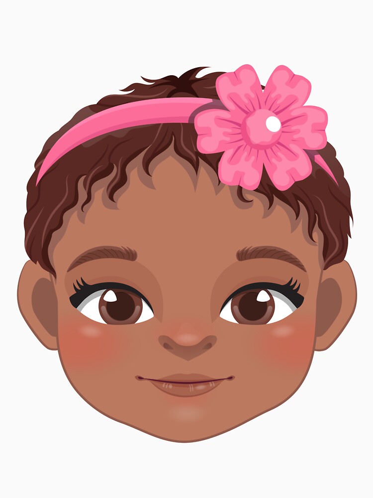 Cute Girl Face by KidsAwesom