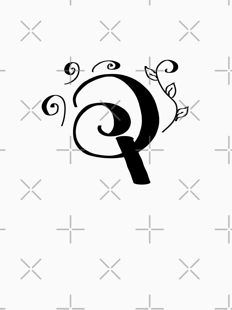 The letter Q by Flowersfruits