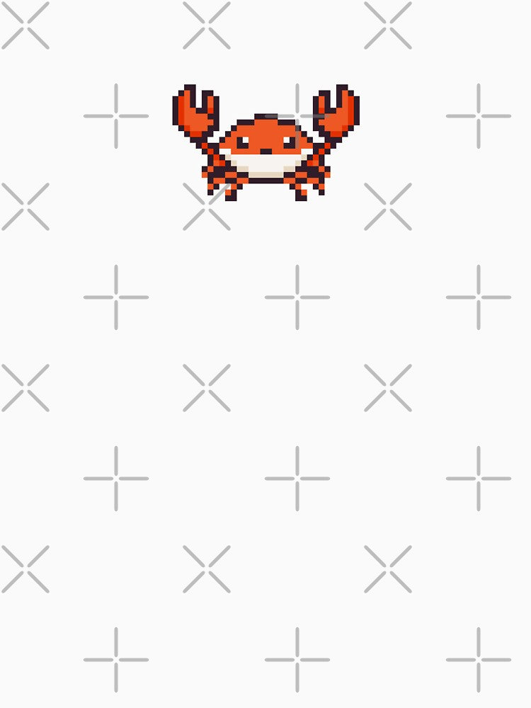 Pixel Art Crab by uxcomshop