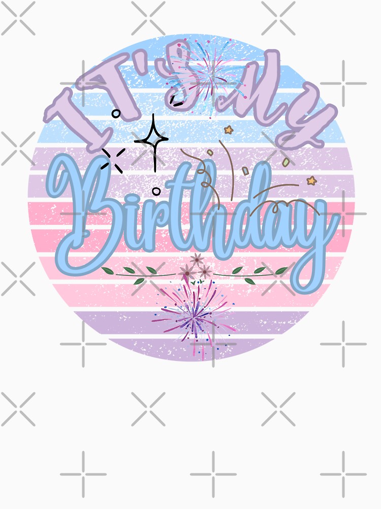 Pastel​ it's​ my Birthday​ by upupupshop
