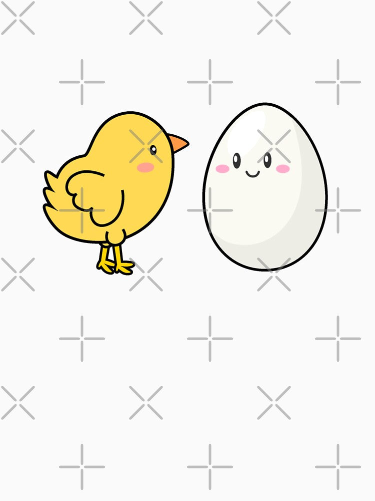 Cute chick & egg by ZghoulStore