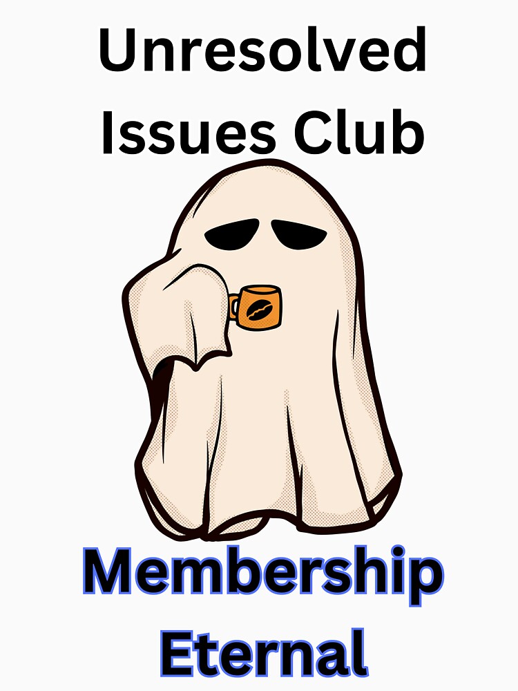 Dark Joke: Unresolved Issues Club Ghost by 4-Store