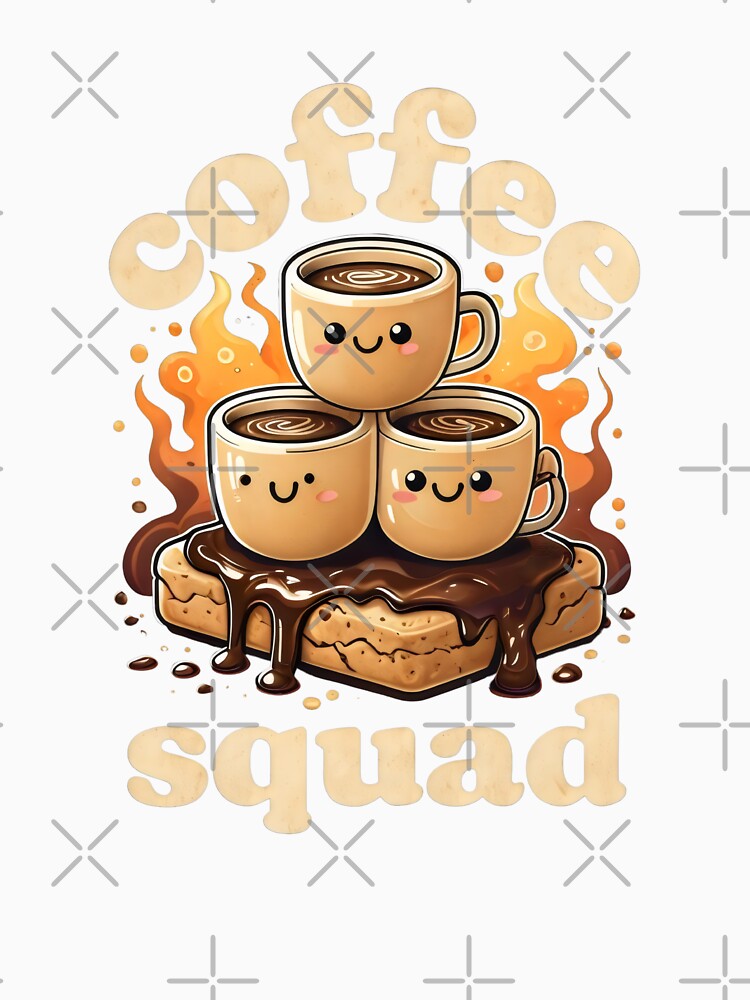 Coffee Squad by DemureArtsy